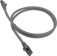 Патч-корд Lanmaster LAN-PC45/S6A-7.0-GY FTP RJ-45 вил.-вилка RJ-45 кат.6A 7м серый LSZH