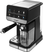 Кофеварка рожковая Vitek VT-CME1503 1350Вт черный