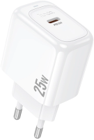 Сетевое зар./устр. Hoco CS53A Surplus 25W 3A (PD) USB Type-C универсальное белый (31488)