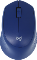 Мышь Logitech M330 Silent Plus синий оптическая 1000dpi silent беспров. USB 2but (910-004925)