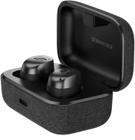 Гарнитура внутриканальные Sennheiser Momentum True Wireless 4 граф. беспроводные bluetooth в ушной раковине (700365 MTW4 BLACK GRAPHITE)