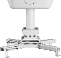 Кронштейн для проектора Cactus CS-PROF011S-WT белый макс.45кг потолочный поворот и наклон