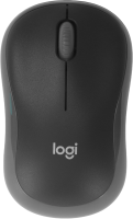 Мышь Logitech M186 черный/серый оптическая 1000dpi беспров. USB для ноутбука 2but (910-004131)