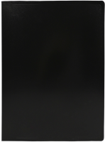 Папка на 4-х кольцах Silwerhof Eco SE-0420/4RBLK A4 пластик 0.5мм черный