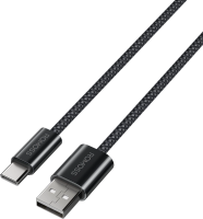 Кабель Romoss CB3038 6958377525951 ver2.0 USB (m)-USB Type-C (m) 1.2м черный
