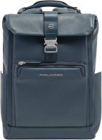 Рюкзак мужской Piquadro Tebe CA7158W144/BLU синий натур.кожа