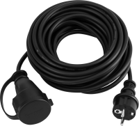 Сетевой удлинитель Buro BU-PS1.10/FRB-16 10м (1 розетка) черный (пакет ПЭ)