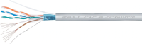 Кабель информационный Cabeus FTP-4P-CAT.5E-PATCH-GY кат.5E F/UTP 4 пары PVC внутренний 305м серый