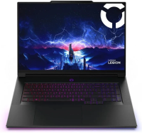 Ноутбук Lenovo Legion 9 18IAX10 Core Ultra 9 275HX 64Gb SSD4Tb NVIDIA GeForce RTX 5090 24Gb 18" IPS WQUXGA (3840x2400) без ОС black WiFi BT Cam (83EY0028RK)