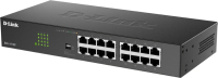 Коммутатор D-Link DGS-1016D/V/K1A (L2) 16x1Гбит/с неуправляемый