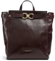 Рюкзак женский The Bridge Isotta 04644501/YF темно-коричневый кожа