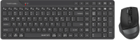 Клавиатура + мышь A4Tech Fstyler FB2800C Air2 клав:черный/серый мышь:черный/серый USB беспроводная Bluetooth/Радио slim