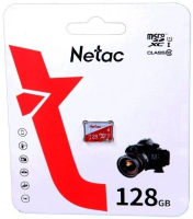 Флеш карта microSDXC 128GB Netac NT02P500ECO-128G-S P500 Eco w/o adapter