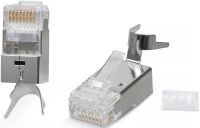 Коннектор Cabeus (8P8C-SH-C7(1.5)-TWP) кат.6A RJ45 серебристый