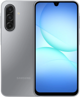 Смартфон Samsung SM-A175F Galaxy A17 128Gb 4Gb серый моноблок 3G 4G 2Sim 6.7" 1080x2340 Android 15 50Mpix 802.11 a/b/g/n/ac NFC GPS GSM900/1800 GSM1900 microSD max2048Gb