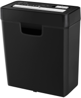 Шредер Cactus CS-SH-P2 черный (секр.Р-2) ленты 6лист. 10лтр. скобы пл.карты