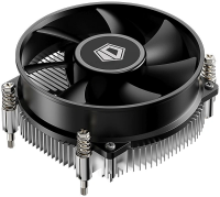 Устройство охлаждения(кулер) ID-Cooling DK-17A нет подсветки Soc-AM5/AM4 серебристый/черный 4-pin 25.8dB Al 65W 300gr Ret