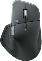 Мышь Logitech MX Master 4 графитовый оптическая 8000dpi беспров. BT/Radio USB для ноутбука 8but (910-007565)