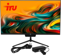 Моноблок IRU P233 23.8" Full HD i3 1220P (1.5) 16Gb SSD512Gb UHDG CR Windows 11 Pro 64 GbitEth WiFi BT 65W Cam черный 1920x1080