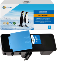 Картридж лазерный G&G GG-TK5240C голубой (3000стр.) для Kyocera ECOSYS P5026cdn/P5026cdw;ECOSYS M5526cdn/M5526cdw