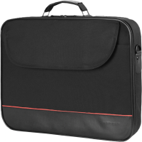 Сумка для ноутбука 15.6" Continent CC-100 BK черный/красный полиэстер