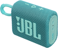 Колонка порт. JBL GO 3 бирюзовый 4.2W 1.0 BT 10м (JBLGO3TEAL)