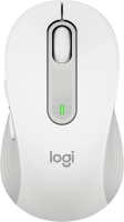 Мышь Logitech M650 белый/серый оптическая 4000dpi беспров. BT/Radio USB 4but (910-006392)