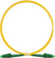 Патч-корд Exegate FC-S-9-LC/APC-LC/APC-1M-LSZH 1м желтый LC simplex-LC simplex (EX295124RUS)
