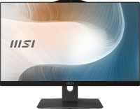 Моноблок MSI Modern AM242P 1MA-2454XRU 23.8" Full HD Core 5 120U (1.4) 8Gb SSD500Gb Graphics без ОС GbitEth WiFi BT 120W клавиатура мышь Cam черный 1920x1080