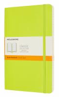 Блокнот Moleskine CLASSIC SOFT QP616C2 Large 130х210мм 192стр. линейка мягкая обложка лайм