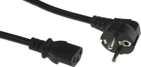 Шнур питания Rexant 04-2739 Schuko-C13 проводник.:3x1мм2 3м 220В черный
