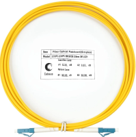 Патч-корд Cabeus FOP(S)-9-LC-LC-3M 1x9/125 OS2 LC-LC 3м LSZH желтый