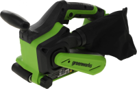 Ленточная шлифовальная машина Greenworks G24BS шир.ленты 76мм (3100607)