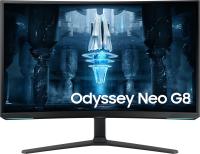 Монитор Samsung 32" Odyssey Neo G8 S32BG852NI черный/белый VA LED 16:9 HDMI полуматовая HAS Piv 350cd 178гр/178гр 3840x2160 240Hz FreeSync Premium Pro DP 4K USB 7кг