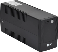 Источник бесперебойного питания ITK Electra EST-1000VA-1-001-S-L 600Вт 1000ВА черный