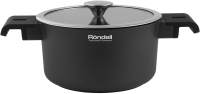 Кастрюля Rondell Modern RDA-1726 2.6л. d=20см (с крышкой) черный