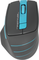 Мышь A4Tech Fstyler FG30 серый/синий оптическая 2000dpi беспров. USB 6but (FG30 BLUE)