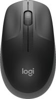 Мышь Logitech M190 черный/темно-серый оптическая 1000dpi беспров. USB 2but (910-005913)