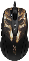 Мышь A4Tech XL-750BH рисунок лазерная 3600dpi USB 6but