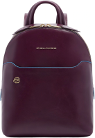 Рюкзак женский Piquadro Blue Square CA6677B2/BO фиолетовый натур.кожа
