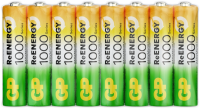 Аккумулятор GP 100AAAHCRGY-B AAA NiMH 1000mAh (16шт) спайка