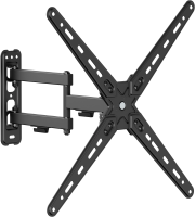 Кронштейн для телевизора Ultramounts UM958 черный 13"-55" макс.25кг настенный поворот и наклон