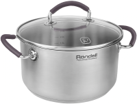 Кастрюля Rondell Akzent RDS-1388 3.1л. d=20см (с крышкой) стальной