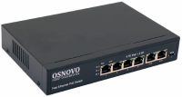 Коммутатор Osnovo SW-20600(80W) 4PoE 80W
