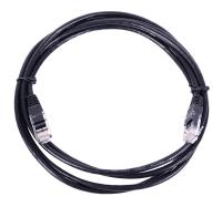Патч-корд Lanmaster UTP TWT-45-45-0.5-BK вилка RJ-45-вилка RJ-45 кат.5е 0.5м чёрный ПВХ (уп.:1шт)