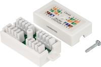 Соединитель Lanmaster LAN-CNB-UTP6A белый