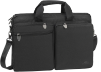 Сумка для ноутбука 16" Riva 8530 черный полиэстер (8530 BLACK)