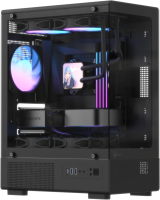 Корпус Formula Crystal Z1CM v2 черный без БП mATX 1xUSB2.0 1xUSB3.0 audio bott PSU