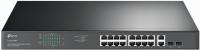 Коммутатор TP-Link TL-SG1218MP (L2) 18x1Гбит/с 2xКомбо(1000BASE-T/SFP) 16PoE+ 250W неуправляемый