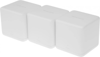 Бесшовный Mesh роутер Mercusys Halo H30G (HALO H30G(3-PACK)) AC1300 10/100/1000BASE-TX белый (упак.:3шт)